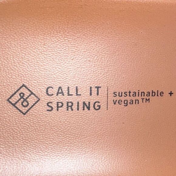 Aldo Call It Spring Jayda Women’s Vegan Sandals Beige Size 7.5 - Picture 8 of 9